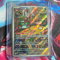 Pokemon TCG Brute Bonnet 207/182 Illustration Rare Full Art SV04 Holo ENG - Image 1