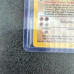 Machamp 1st Edition Shadowless Holo - Pokemon 1999 Base Set #8 VG - Image 5