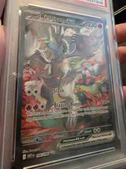 2025 Pokemon White Flare Reshiram ex Special Illustration Rare #166/086 PSA 10 - Image 3