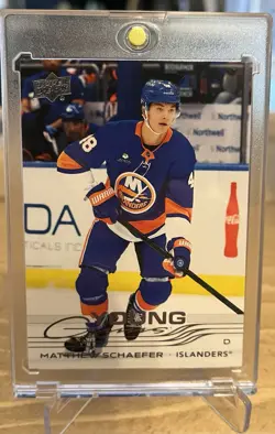 2025-26 Upper Deck Series 2 Young Guns Matthew Schaefer #451 Rookie RC - Image 1