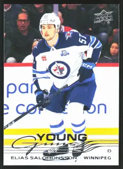 2025-26 Upper Deck Young Guns Elias Salomonsson RC Winnipeg Jets #736 - Image 1