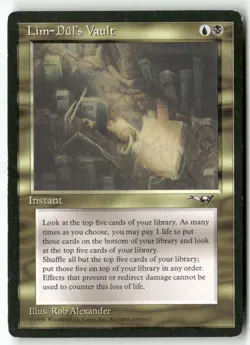 MTG Lim-Dul's Vault Alliances LP Magic The Gathering - Image 1