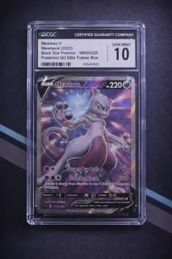 Mewtwo V SWSH229 SWSH: Sword & Shield Promo Cards Holo - Image 1