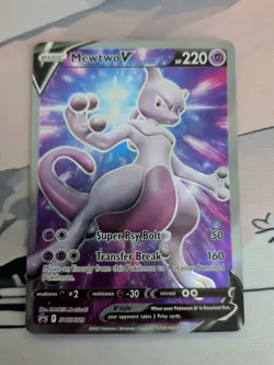 Mewtwo V Swsh229 Swsh: Sword & Shield Promo Cards Holo - Image 1