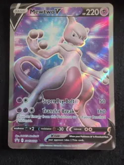 Mewtwo V Swsh229 Swsh: Sword & Shield Promo Cards Holo - Image 1