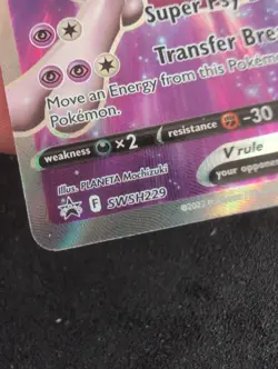 Mewtwo V Swsh229 Swsh: Sword & Shield Promo Cards Holo - Image 5