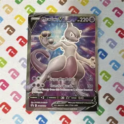 Mewtwo V SWSH229 SWSH: Sword & Shield Promo Cards Promo Holo 220HP EN - Image 1