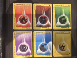 E-Series Energy Cards Expedition Pokemon Card TCG Bundle x6 /165 - Image 1