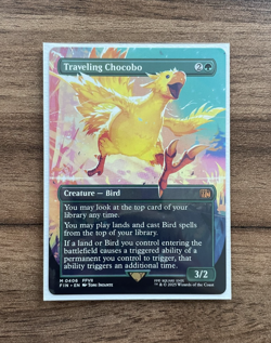 Traveling Chocobo - Final Fantasy - Borderless - #0406 Regular - MTG English - Image 1