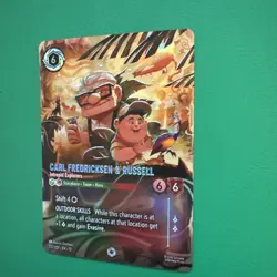 Disney Lorcana TCG Carl Fredricksen & Russell Enchanted Rare Attack If The Vine - Image 2