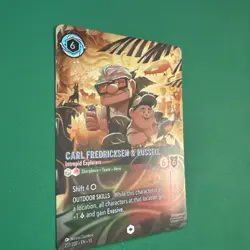Disney Lorcana TCG Carl Fredricksen & Russell Enchanted Rare Attack If The Vine - Image 3