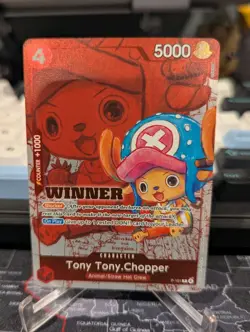 Tony Tony Chopper P-101 Winner Promo P-101 NM One Piece TCG English - Image 1