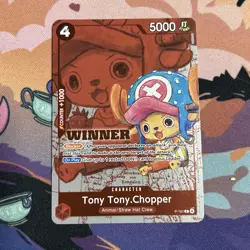 Tony Tony Chopper P-101 Winner Promo NM One Piece TCG English - Image 1