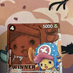 Tony Tony Chopper P-101 Winner Promo NM One Piece TCG English - Image 2