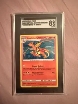 The Pokemon Company Special Delivery Charizard SWSH075 SGC 8 Holo Promo English - Image 1