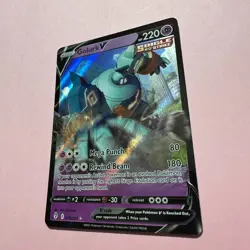 Golurk V 070/203 NM Ultra Rare Evolving Skies Full Art Holo Pokemon Card English - Image 5