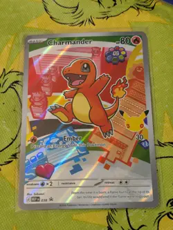 Charmander 038 Holo Promo ME: Mega Evolution Promo Pokemon Near Mint - Image 1