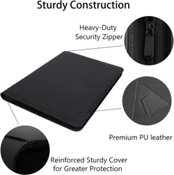 Side Loading 16 Pocket Card Album - Keeps Trading Cards Protected & Organized - Image 4