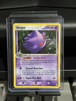 Pokemon Gengar Legend Maker Holo Card 5/92 - Image 4