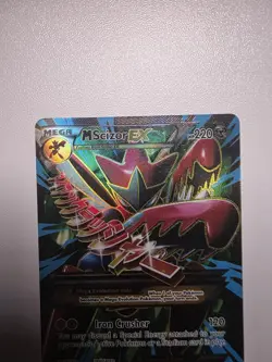 Pokemon TCG M Scizor EX Holo Ultra Rare 120/122 XY Breakpoint ENG 2016 220HP - Image 2
