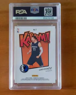 2020 Panini Crown Royale Luka Doncic KABOOM! PSA 9 CASE HIT Rare SSP MINT - Image 2