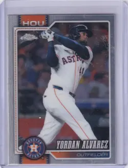 2026 Topps Chrome Baseball Yordan Alvarez Base Card #3 MVP Buyback - Image 1