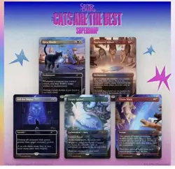 PRESALE | MTG Secret Lair "Cats are the Best" | Cats of Chaos | Foil Edition - Image 1