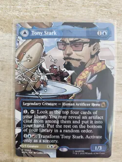 Tony Stark (Borderless) (0350) Marvel Super Heroes Regular - Image 1