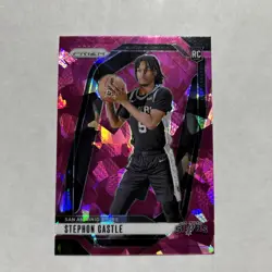 2024-25 Panini Prizm - Stephon Castle #234 Pink Ice Prizm (RC) - Image 2