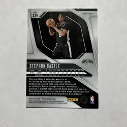 2024-25 Panini Prizm - Stephon Castle #234 Pink Ice Prizm (RC) - Image 3
