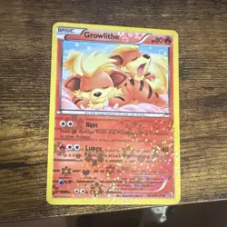 Pokemon Company Pokemon TCG Growlithe RC4/RC25 Legendary Treasures Reverse Holo - Image 1