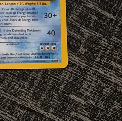 Pokemon TCG Base Set Poliwrath 13/102 Holo Rare Holo 1999 English 90 HP - Image 4