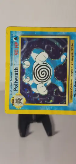 Poliwrath Pokemon TCG Holo Card Base Set 13/102 - HP - Image 4