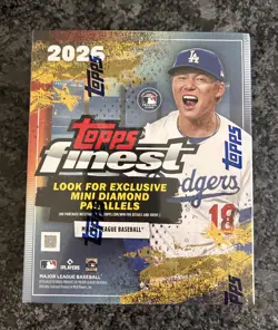 2026 Topps Finest MLB Baseball MEGA Box Factory Sealed FREE SHIPPING - Image 1