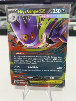 Mega Gengar ex - 056/094 - Double Rare - Phantasmal Flames - Pokemon Card - NM/M - Image 1