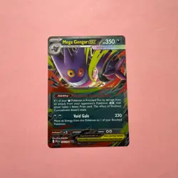 Mega Gengar ex 056/094 NM Double Rare Phantasmal Flames Pokemon Card English - Image 1