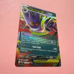 Mega Gengar ex 056/094 NM Double Rare Phantasmal Flames Pokemon Card English - Image 3