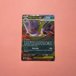 Mega Gengar ex 056/094 NM Double Rare Phantasmal Flames Pokemon Card English - Image 1