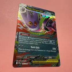 Mega Gengar ex 056/094 NM Double Rare Phantasmal Flames Pokemon Card English - Image 3
