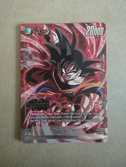 Dragon Ball Super - Fusion World: Son Goku - Winner Card FB05-053 (ENG) - Image 1
