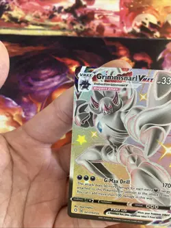 Grimmsnarl VMAX SV117/SV122 Holo NM Shining Fates Shiny Vault VMAX Rare Pokemon - Image 2
