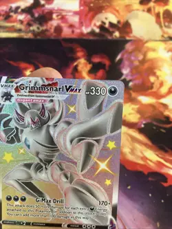 Grimmsnarl VMAX SV117/SV122 Holo NM Shining Fates Shiny Vault VMAX Rare Pokemon - Image 3