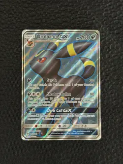 POKEMON TCG 2017 Umbreon GX (Full Art) 142/149 SM Base Set Holo NM - Image 3