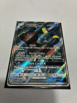 Umbreon GX (Full Art) 142/149 SM Base Set Holo Pokemon TCG NM Mint - Image 1