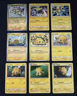 Pokemon TCG Galvantula & Joltik Lot: 9 Card Collection Set - Image 1