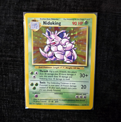 Pokemon TCG Jungle Holo 2-Card Lot Nidoking 11/64 Nidoqueen 7/64 - Image 1