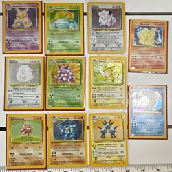 Wizards of the Coast Pokemon TCG 1999 Base Set 76-Card Holo Lot Alakazam - Image 1