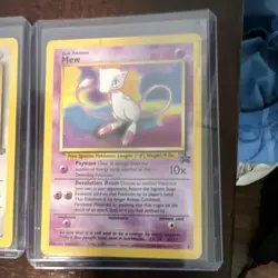 Pokemon TCG English 1999 Jungle + WOTC Promo 4-Card Lot Kangaskhan Mew - Image 2