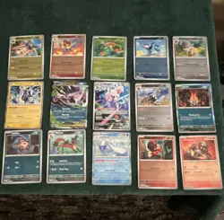 Pokemon TCG Pitch Black 15-Card Holo Lot DarkraiEx, Silvally SIR, - Image 1