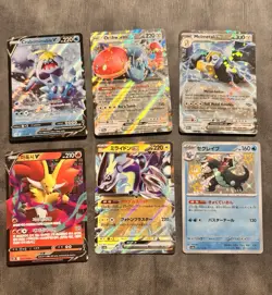 Nintendo Pokemon TCG Japanese Full Art ex Holo/Foil 6-Card Lot Miraidon +4 - Image 1